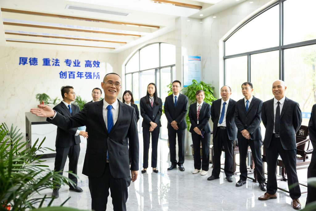 律所团队参观新址